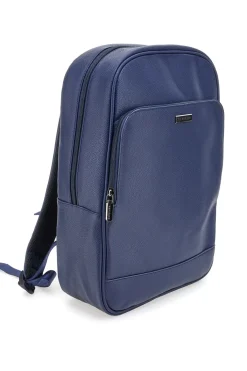 Zaino blu tasca frontale doppio scomparto Navigare BAG899-5