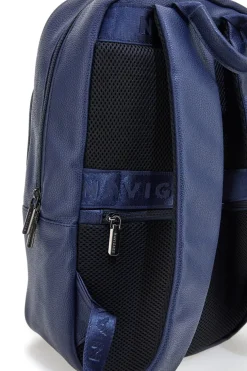 Zaino blu tasca frontale doppio scomparto Navigare BAG899-5