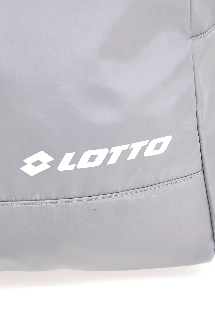 Zaino Grigio con Zip Laterale Lotto LTT438