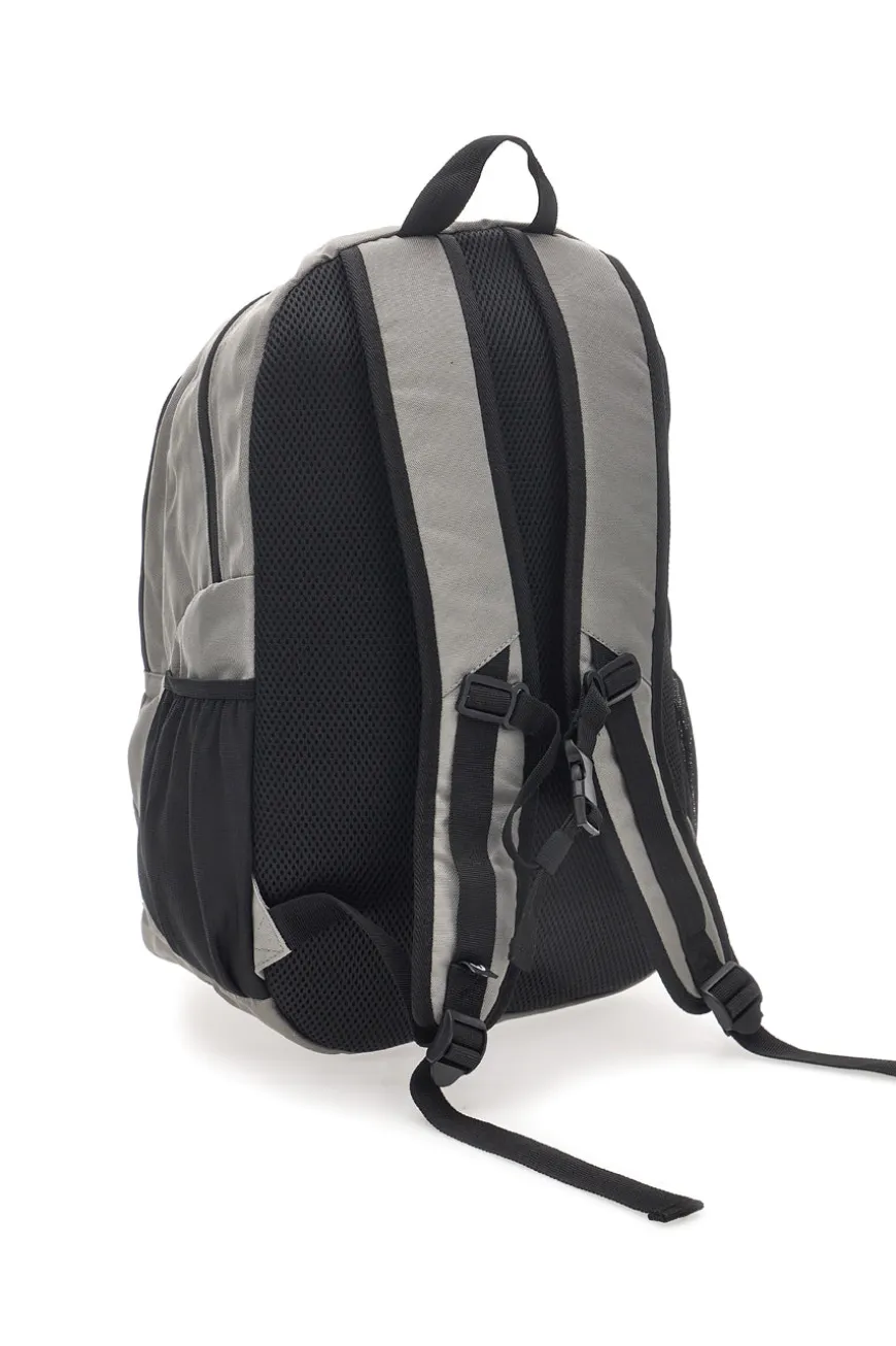 Zaino grigio nero con tasche multiple e rete frontale Head HBK048