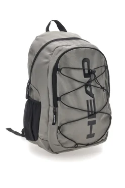 Zaino grigio nero con tasche multiple e rete frontale Head HBK048