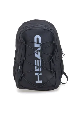 Zaino nero con logo frontale e spallacci imbottiti HEAD HBK048