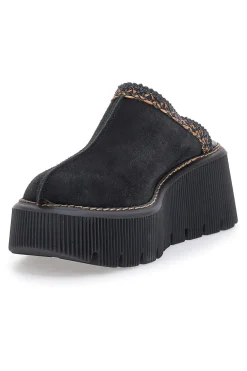 Zoccoli neri con Platform PITTARELLO 5796