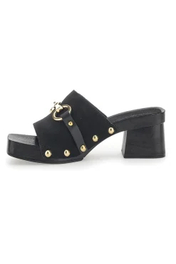 Zoccoli Riflessi Moda 15299 Neri
